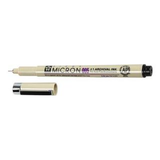 Micron XSDK005 49 Rollerball Pen, Stick, 0.20mm, Black, PK 12