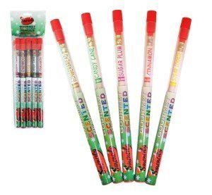 Holiday Smencils, Assorted Scents, 5 Count (140 24)