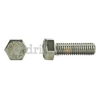 M6 1.0 x 10mm DIN 933 Class A2 Stainless Steel Cap Screw, Pack of 50