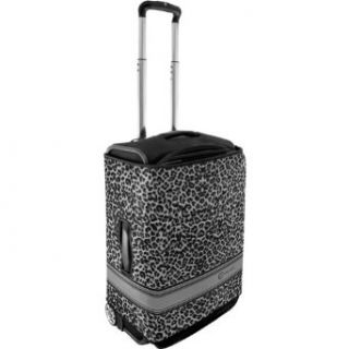 CoverLugg Large Luggage Cover   Black Leopard (Leopard