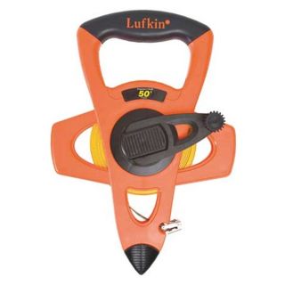 Lufkin FE050D Fiberglass Tape, 50 Ft, Open Reel
