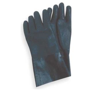 Condor 3BA51 Chemical Resistant Glove, PVC, 12" L, PR