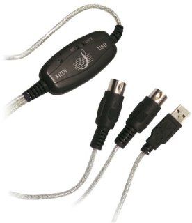 LOGILINK USB to MIDI Adapter Kabel 2,0m Musikinstrumente