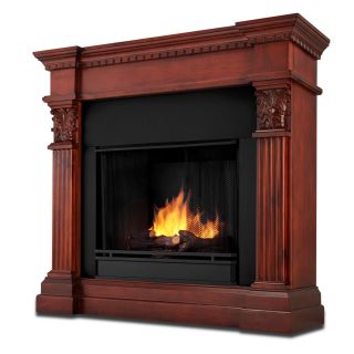 Flame Dark Mahogany Ventless Gel Fireplace Today $423.99