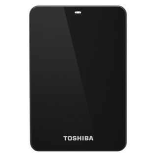 Toshiba Canvio HDTC610XK3B1 1 TB External Hard Drive   Black Today: $