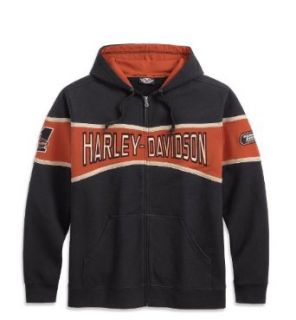 Harley Davidson Race Stripe Hooded Sweatshirt 99043 11VM Herren
