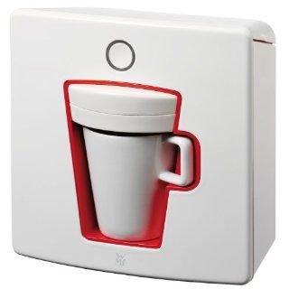 WMF 1 Kaffeepadmaschine Farbe Berry Küche & Haushalt