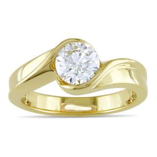 Miadora 14k Gold 1ct TDW Diamond Solitaire Engagement Ring (GHI, SI2