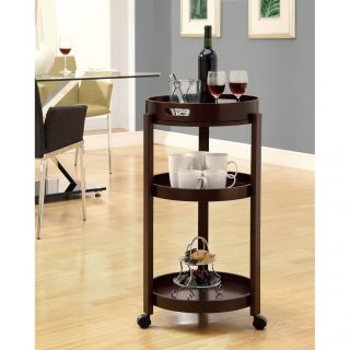 Cappuccino Bar Cart With Serving Tray Today $154.99