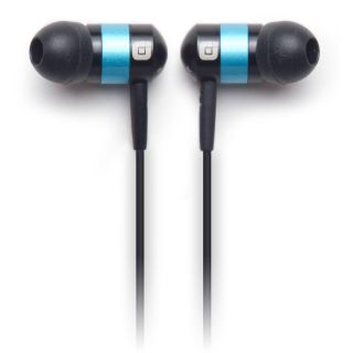 Earjax Moxy Black/ Turquoise Earbuds