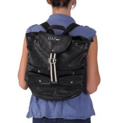 Journee Collection Multi Pocket Drawstring Backpack