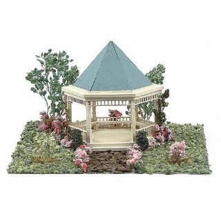 Dollhouse Miniature 1/144 Scale Gazebo Kit Toys & Games