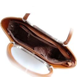 Dasein Faux Leather Briefcase style Satchel