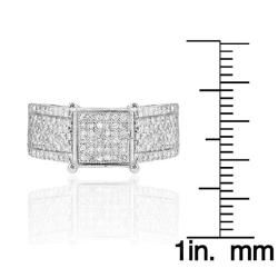 10k White Gold 2/3ct TDW White Diamond Ring (H, I1 I2)