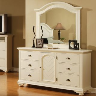 Napa White Dresser and Mirror Today $819.99 5.0 (1 reviews)