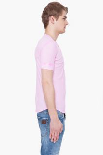 Dsquared2 Faded Pink Slim Fit Henley for men