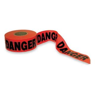 C.H. Hanson 16003 Barricade Tape, Red/Black, 1000 ft x 3 In