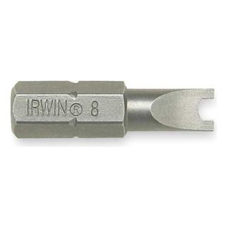 Irwin 3053053 Spanner Bit, #6, 1 In L, 1/4 In Shank