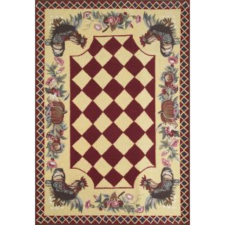 Rooster Red Indoor Rug (33 x 5) Today: $67.99 Sale: $61.19 Save: 10%