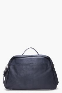 Diesel Black Leather Advance Bag for men