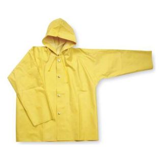 Condor 1FAY7 Rain Jacket with Hood, Yellow, S