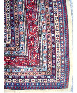Iranian Sarough Mir Hand knotted Rug (86 x 116)