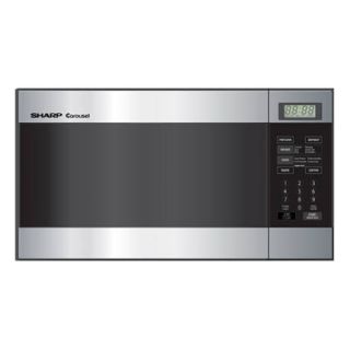 Sharp Elec   Microwaves R216LS .8CUFT 800W Stainless Steel Microwave