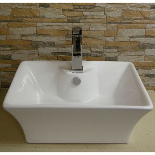 Vitreous China White Vessel Sink Today: $129.99 3.0 (2 reviews)