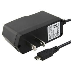 Black Micro USB Travel Charger for BlackBerry 9300 Curve 3G