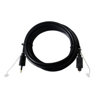 SKQUE 12 foot TOSLink to 3.5mm Optical Cable